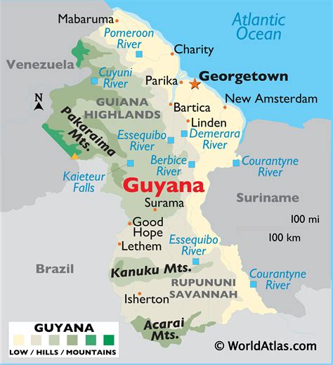 Guyana has a low population density, with 90 percent of its approximately 779,004 inhabitants living on the narrow coastal plain, which represents 10 percent of the country’s area. Coastal flooding, exacerbated by climate change, is a serious risk, as much of Guyana’s population and economic activity.